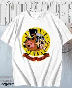 Welcome To The Jungle Timon and Pumba T-shirt TPKJ1