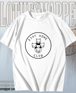 Stay Home Club T-shirt TPKJ1