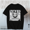 Unisex 80'S Madonna Vogue Short Sleeve T-Shirt TPKJ1