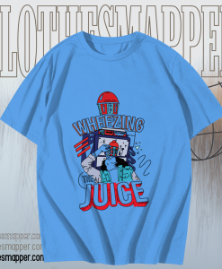 Wheezing The Juice Blue Sky T shirts TPKJ1