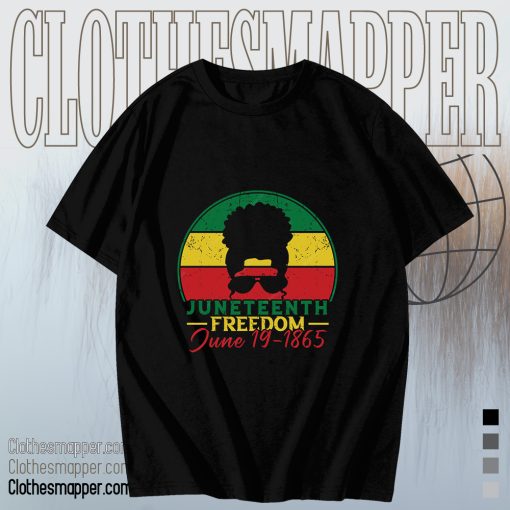 Juneteenth Black Freedom T-Shirt TPKJ3