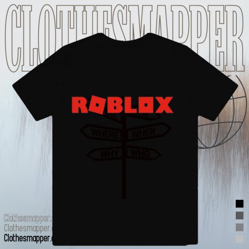 Roblox Font T-Shirt TPKJ3